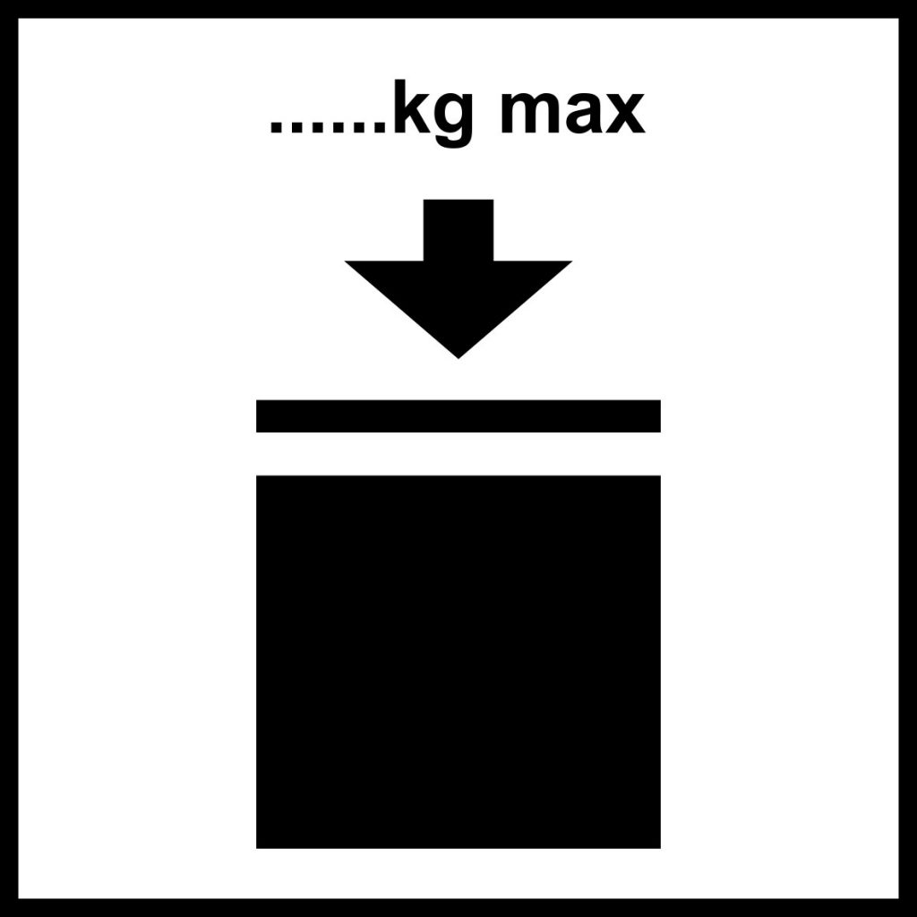 IBC Maximum Stacking Load Symbol Gobo Trade Ltd 